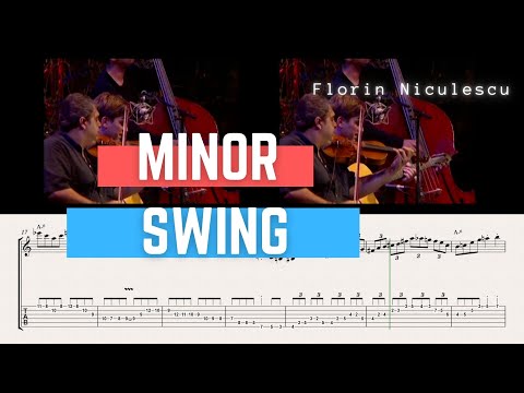 MINOR SWING - FLORIN NICULESCU ( Solo Transcription )