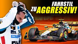 Piastri kämpft mit Fahrstil! Danner: Er überfährt das Auto – Warum Aggression ihn bremst!