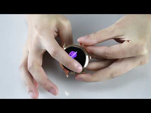 KW10 Women Smart Watch Heart Rate Monitoring IP68 Waterproof Android IOS Fitness Bracelet Smartwatch