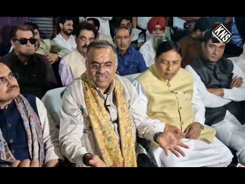 Why has the #JKNC_ government remained silent on Syama Prasad Mookerjee's death, and who was responsible?" — BJP's #tarunchughbjp demands answers, holds press conference in Srinagar.