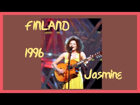 1996 Finland: Jasmine - Niin kaunis on taivas (23th place at Eurovision in Oslo) with SUBTITLES