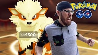 POKEMON GO GAMEPLAY - FAST LEVELING AND GYM BATTLES! (POKEMON GO)