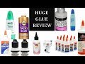 Part 1: HUGE Glue Review! Comparing 13 Adhesive Brands | See How Your Favorite Holds Up