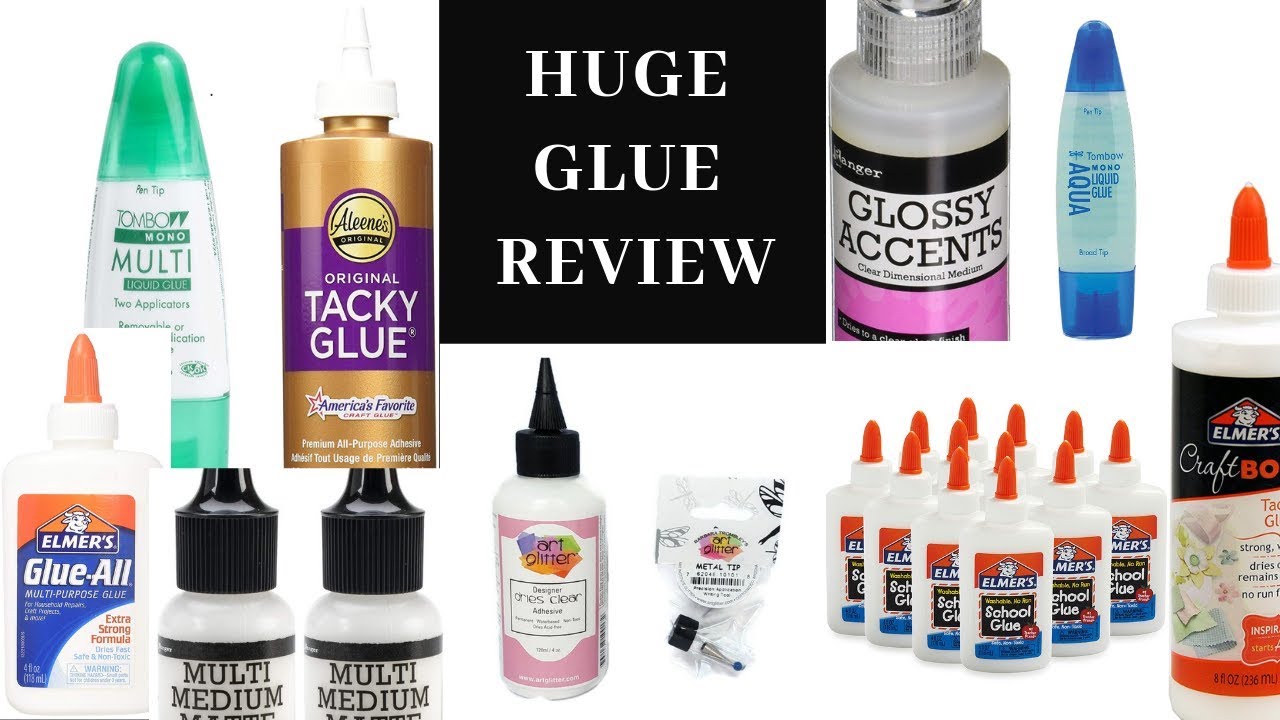 Comparing 14 Adhesive Brands for Crafts - By Mary Polanco