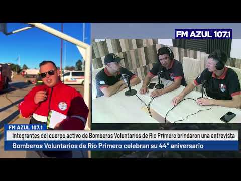 Bomberos Voluntarios de Río Primero celebran su 44° aniversario