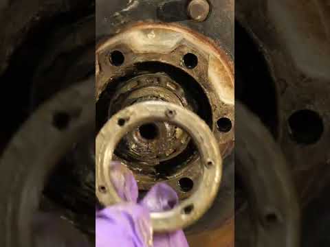 International Scout II Locking Hub Disassembly