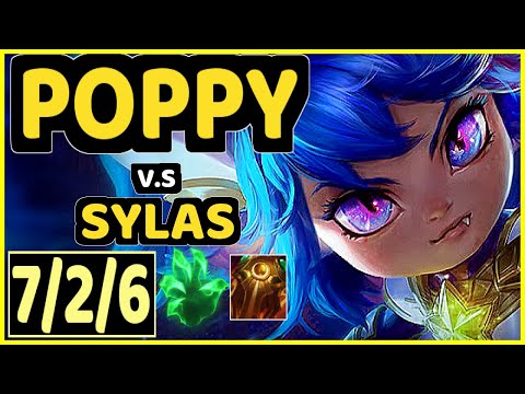TOPOPOTAMUS (POPPY) vs SYLAS - 7/2/6 KDA TOP CHALLENGER GAMEPLAY - NA