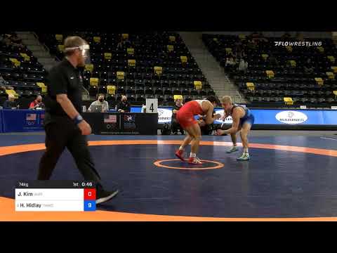 74 Kg Consolation Joshua Kim Unattached Vs Hayden Hidlay TMWC Wolfpack RTC