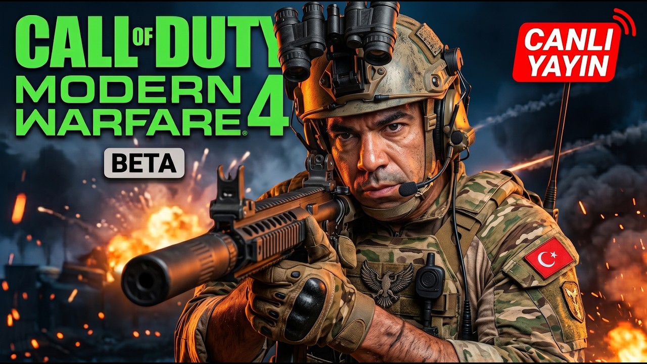 CANLI / Call of Duty Modern Warfare 4 Beta!