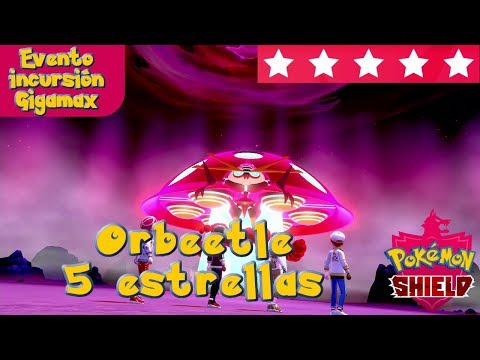 ORBEETLE GIGAMAX 5 ESTRELLAS - POKÉMON SHIELD - EVENTO DE INCURSIÓN GIGAMAX - HWarrior