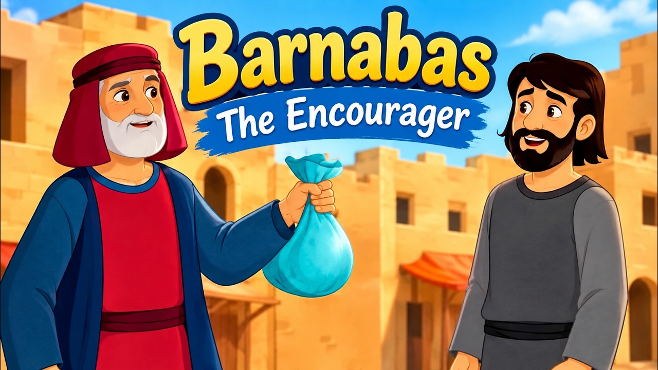 The Power of Second Chances: The Story of Barnabas the Encourager | Bible Story Animation for Kids