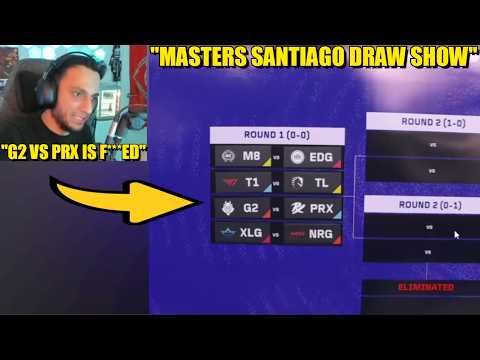 FNS react to MASTERS SANTIAGO DRAW SHOW