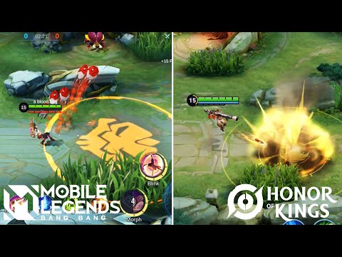 MLBB x HOK, Beatrix vs Lessio, The battle between the strongest archer!