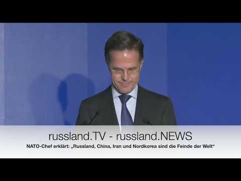 NATO Chef erklärt: „Russland, China, Iran und Nordkorea sind die Feinde der Welt“