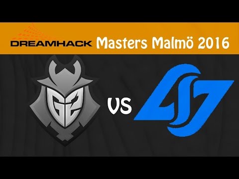 DreamHack Masters Malmö 2016 - BO1 - G2.Kinguin VS Counter-Logic Gaming - de_dust2