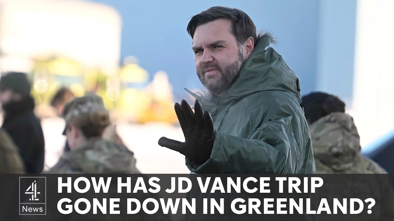 JD Vance hits out at Denmark during visit to Greenland