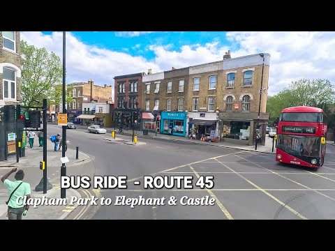 Discovering London's Route 45 | A Double-Decker Bus Adventure