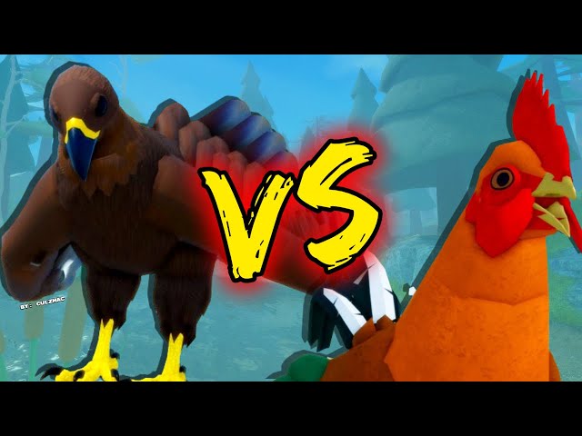 The Eagles VS The Chickens... Feather Family RP Experience