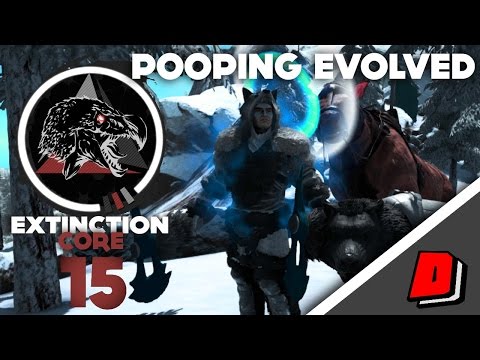 ARK Pooping Evolved: Extinction Core - E15 - THE BATTLE OF BORIS/PRIME VULTURE TAME!!