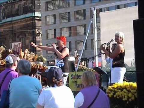 Partyband Saitensprung - Dresden Mitten im Paradies  Altmarkt 2011