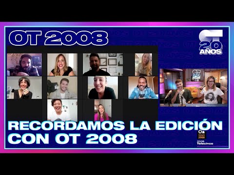 OT 2008 celebra los #20AñosDeOT | OPERACIÓN TRIUNFO | #20AÑOSDEOT