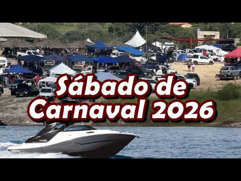 Sábado de Carnaval 2026 no Lago Azul de Três Ranchos #náutico #sealife