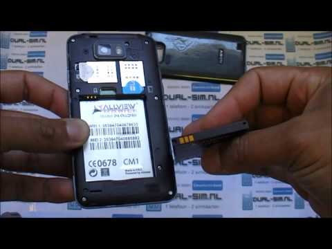 UNBOXING - Allview P4 - android 4.0 dual-sim smartphone met WIFI, GPS, Super Amoled en 8MP camera