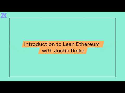 Episode 391 - Introduction to Lean Ethereum with Justin Drake