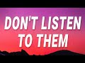 NIKI Don T Listen To Them You Ll Be In My Heart Lyrics