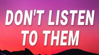 Download lagu NIKI - Don't listen to them (You'll be in my heart) (Lyrics) mp3