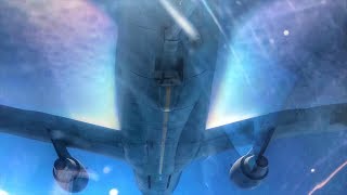 Up-close View Of Aircraft Creating Contrails – USAF KC-10