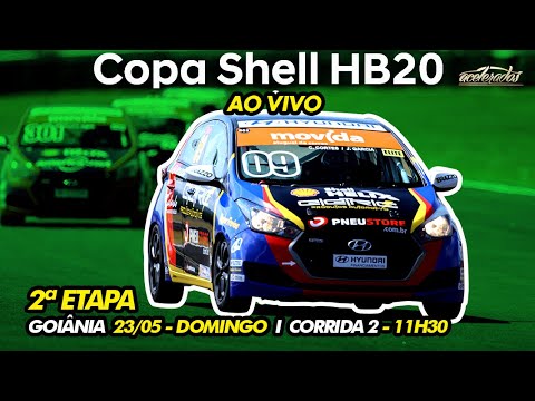Copa Shell HB20 2021 - 2ª Etapa | CORRIDA 2 | Goiânia | Domingo, 23/05, largada às 11h50