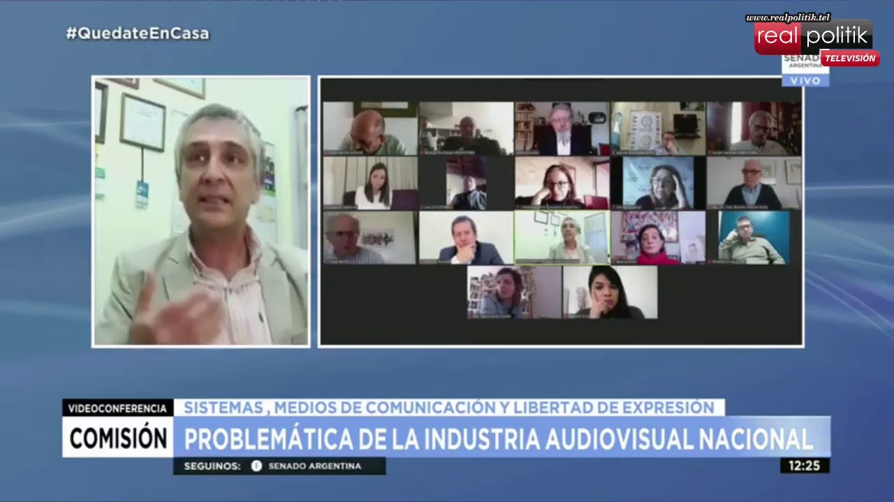 Senado: Se trata en comisión la problemática de la industria audiovisual y el caso POLKA