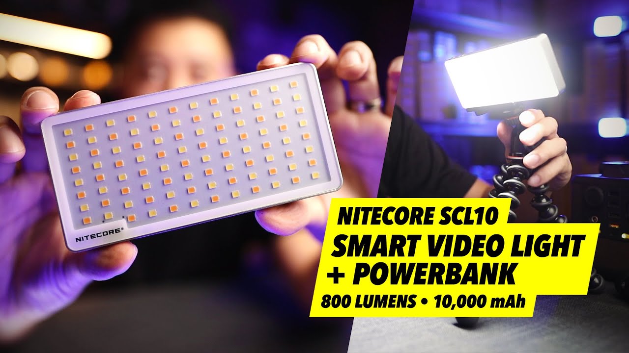 Nitecore SCL10 - 800 Lumens + PowerBank 10000 mAh