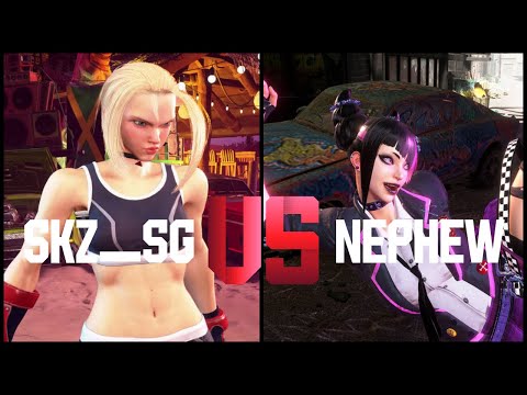 SF6🔥Cammy (SKZ SG) vs Juri (Nephew)🔥Epic Battle | Arcade Warriors High-Level Gameplay