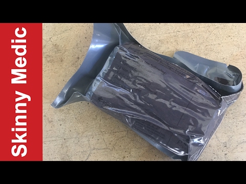 Israeli T3 Bandage Review: How to Apply Emergency Pressure Bandage 4 Bleeding Control | SkinnyMedic