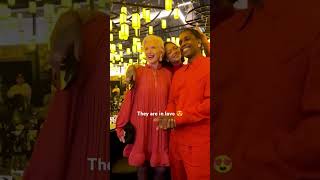 She made him shy 😫😍 #rihanna #asaprocky