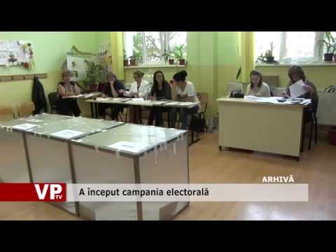 A început campania electorală