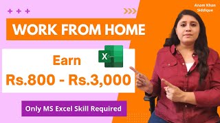 5 High Paying Jobs Using MS Excel - Work From Home Jobs 2023