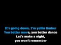 Pitbull ft. Ke$ha - Timber (Lyrics) 