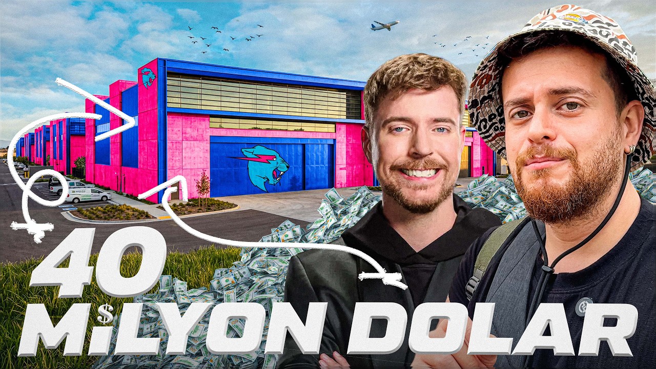 MrBeast’in Bütün Stüdyolarını Gezdim! 40 Milyon Dolarlık Stüdyo!