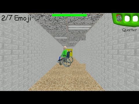 ⚠️WARNING SOME SWEARS!!⚠️| Baldi's In A Wheelchair - Baldi's Basics V1.4.1 Mod