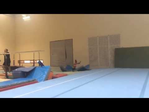 Maria Paseka training One Twist Double Tuck - Tsukahara - Мария Пасека