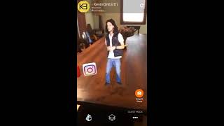 Kevin On Earth - "In Line" - First AR Music Video via Hoverlay