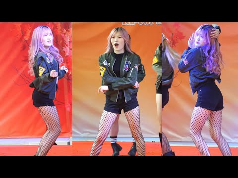 190817 Dialog cover Weki Meki (Noynoi as Doyeon) - Lucky & Crush @ The Explace Autumn Cover Dance