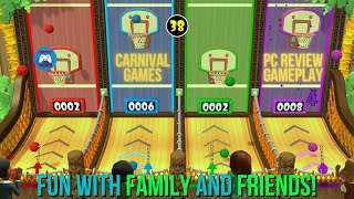 Carnival Games PC Review Gameplay ALL GAMES UNLOCKED