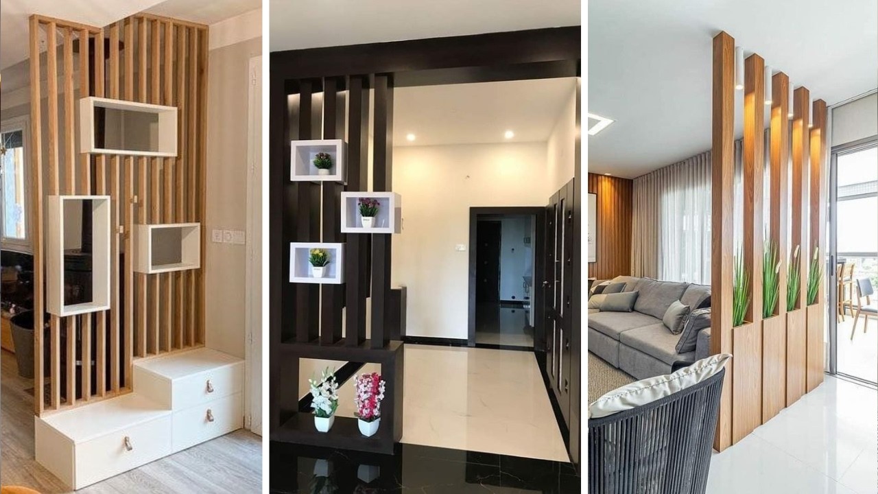 +291 iDEAS de SEPARADOR DE AMBIENTES MADERA con funcionalidad que demuestran su versatilidad