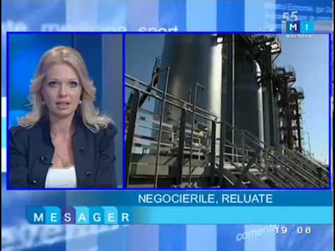 Semnarea unui nou contract de import a gazelor din Rusia se discuta la Moscova — TV Moldova 1