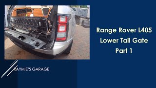 Range Rover L405 Lower Tailgate Failure