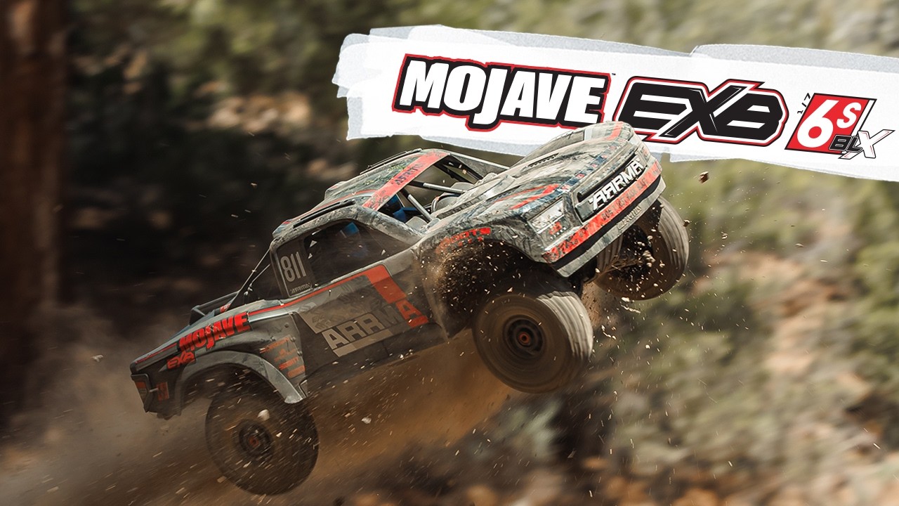 Arrma Mojave 6S EXB BLX 1:7 RTR čierna